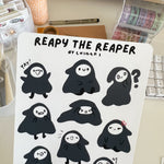 From Kioni Chibari Autumn Collection Reapy the Reaper Sticker Sheet-1