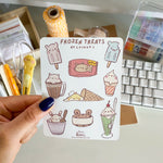 From Kioni Chibari Frozen Treats Sticker Sheet