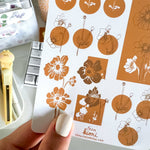 From Kioni Floral Renewal From Kioni Golden Hour Sticker Sheet-1