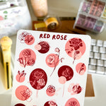 From Kioni Floral Renewal From Kioni Red Rose Sticker Sheet-1