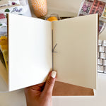 From Kioni Floral Renewal Huney Pika Press Hydrangea Handmade Notebook, 4.25x5 in.-1