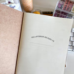From Kioni Floral Renewal Huney Pika Press Hydrangea Handmade Notebook, 5.25x8.5 in.-5