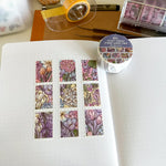 From Kioni Floral Renewal Huney Pika Press Secret Garden Stamp Washi Tape, 25mmx5m-1