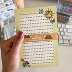 From Kioni Huney Pika Press Autumn Collection Enchanted Sol Notepad, 4x6 in.-1