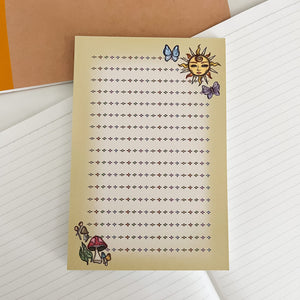 
            
                Load image into Gallery viewer, From Kioni Huney Pika Press Autumn Collection Enchanted Sol Notepad, 4x6 in.-1
            
        