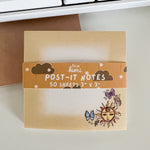 From Kioni Huney Pika Press Autumn Collection Enchanted Sol Post-It Notes, 3x3 in.-2
