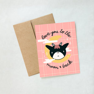 From Kioni Love You To The Moon And Back Friendship Greeting Card 1