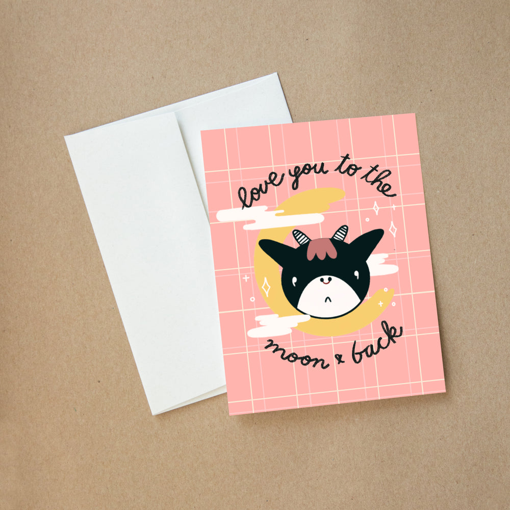 From Kioni Love You To The Moon And Back Friendship Greeting Card 2