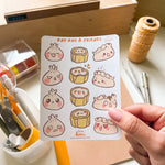 From Kioni Lunar New Year 2023 Chibari Bao Bao & Friends Sticker Sheet-1