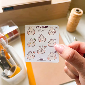 From Kioni Lunar New Year 2023 Chibari Mini Bao Bao Sticker Sheet-1