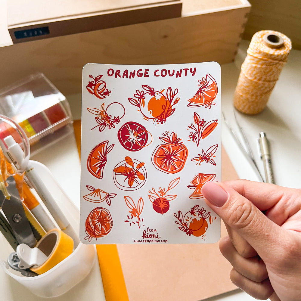 
            
                Load image into Gallery viewer, From Kioni Lunar New Year 2023 Orange County Sticker Sheet-1
            
        
