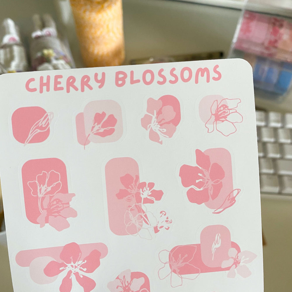 
            
                Load image into Gallery viewer, From Kioni Sakura Festival Cherry Blossoms Sticker Sheet-1
            
        