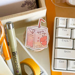 From Kioni Spring Collection Chibari Relation-Sip Apple Juice Bigger Sticker, 1.5x2.25 in