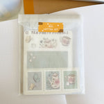 From Kioni Spring Collection Huney Pika Press Tea Party Florals Letter Set