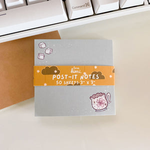 
            
                Load image into Gallery viewer, From Kioni Spring Collection Huney Pika Press Tea Party Florals Post-It Notes, 3x3 in.
            
        