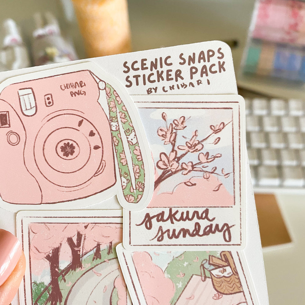 Scenic Snaps Sticker Pack Chibari From Kioni Sakura Festival-1